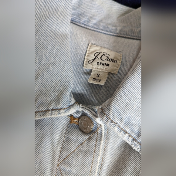 J Crew oversized denim jacket - Picture 5 of 6